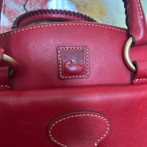 Dooney & Bourke Florentine Front Pocket Domed Satchel - Picture 2 of 8